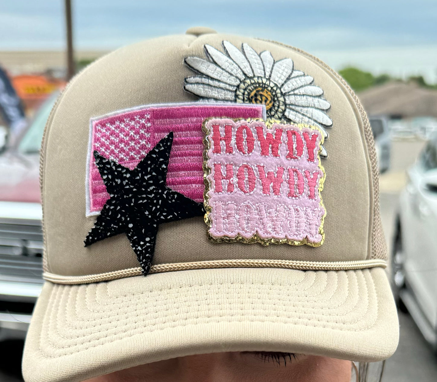 Custom Trucker Hat With Patches